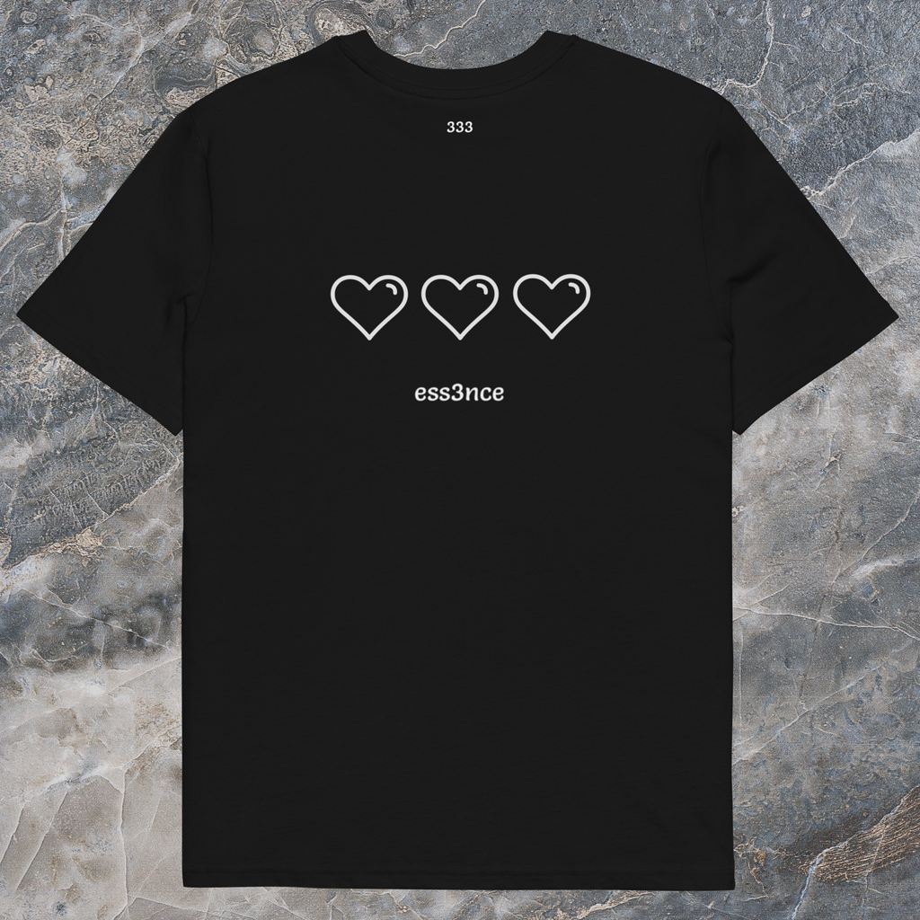 #001: ess3ntials / black