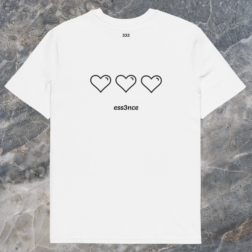 #001: ess3ntials / white