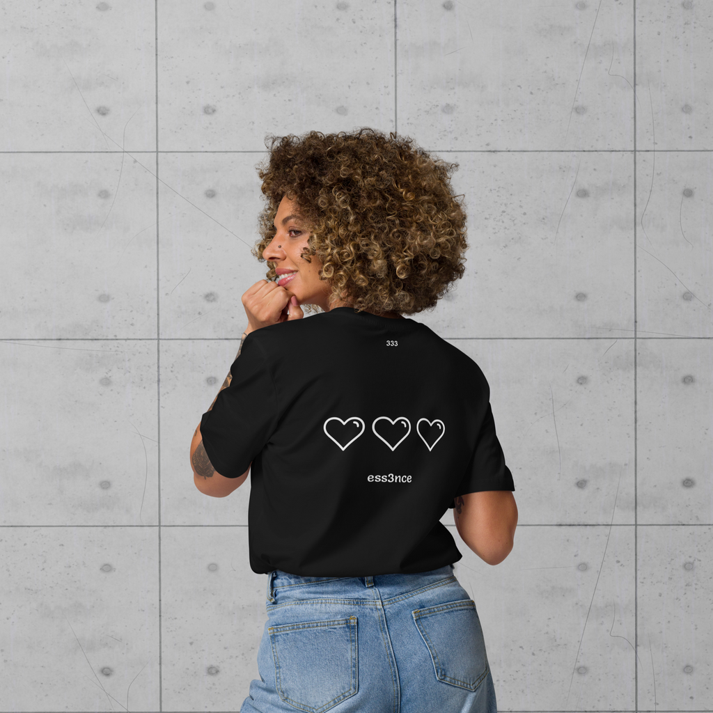 #001: ess3ntials / black