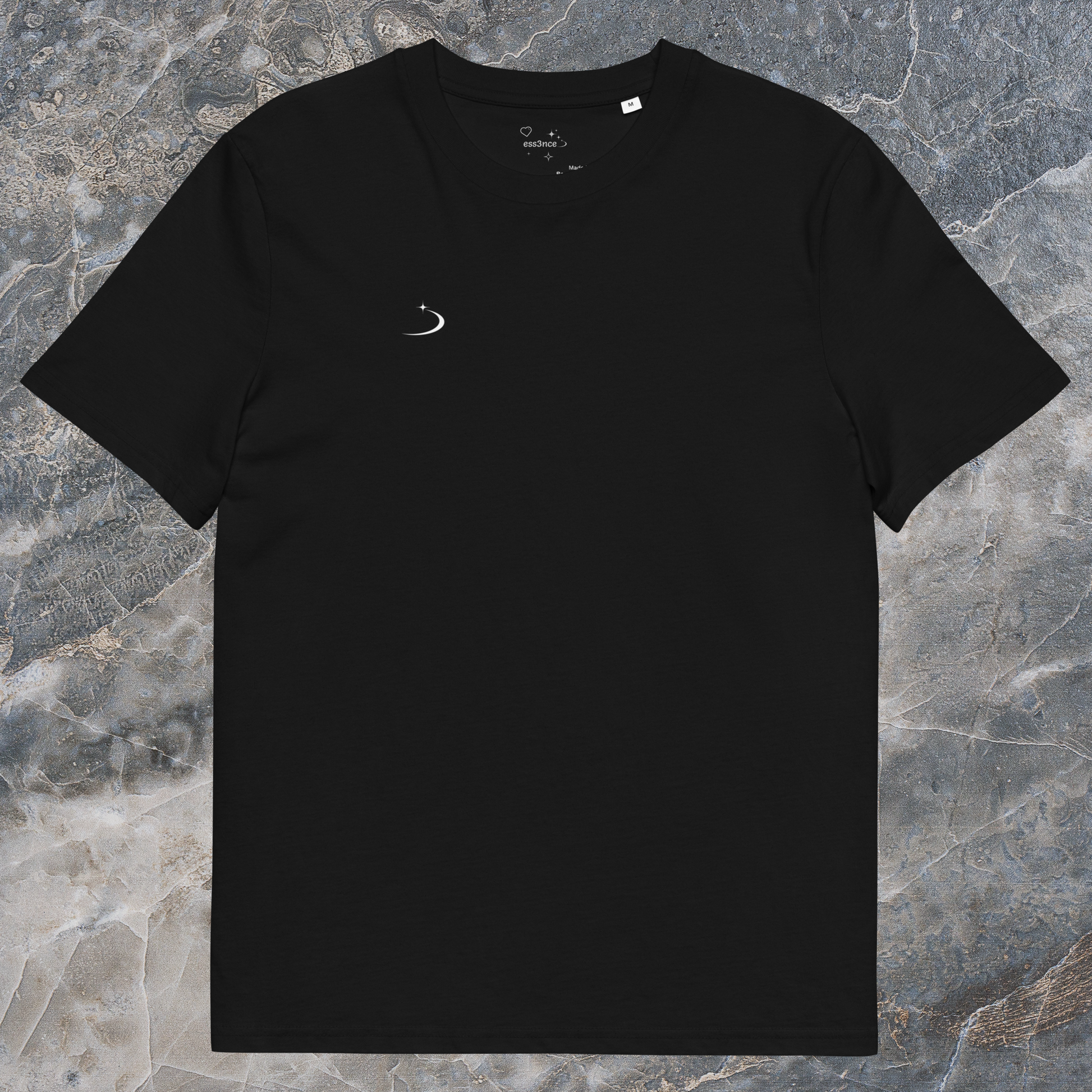 #001: ess3ntials / black